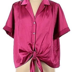 Karen Kane Roll Sleeve Top Size Large